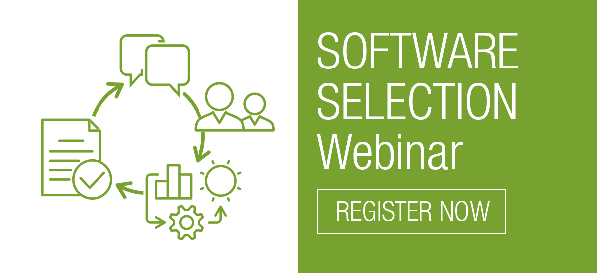 Software Selection Webinar Information and Speakers