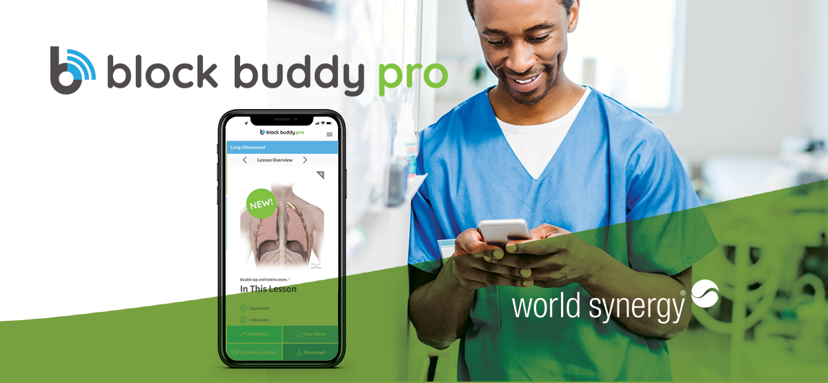 Block Buddy Combats COVID-19 - Health Professional Viewing Block Buddy on Smartphone